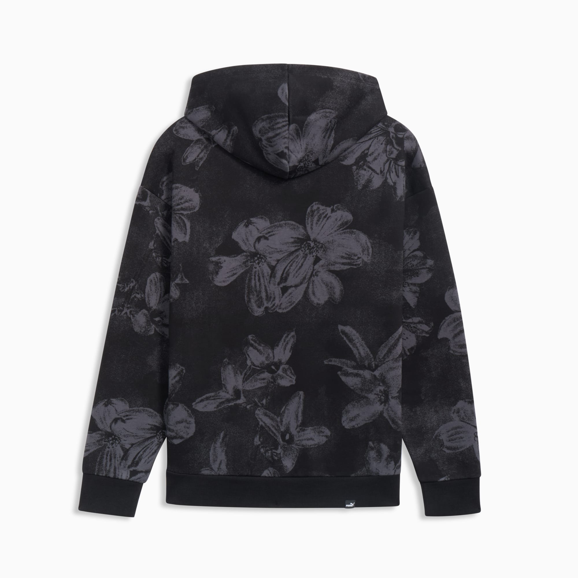 Floral hoodies womens top